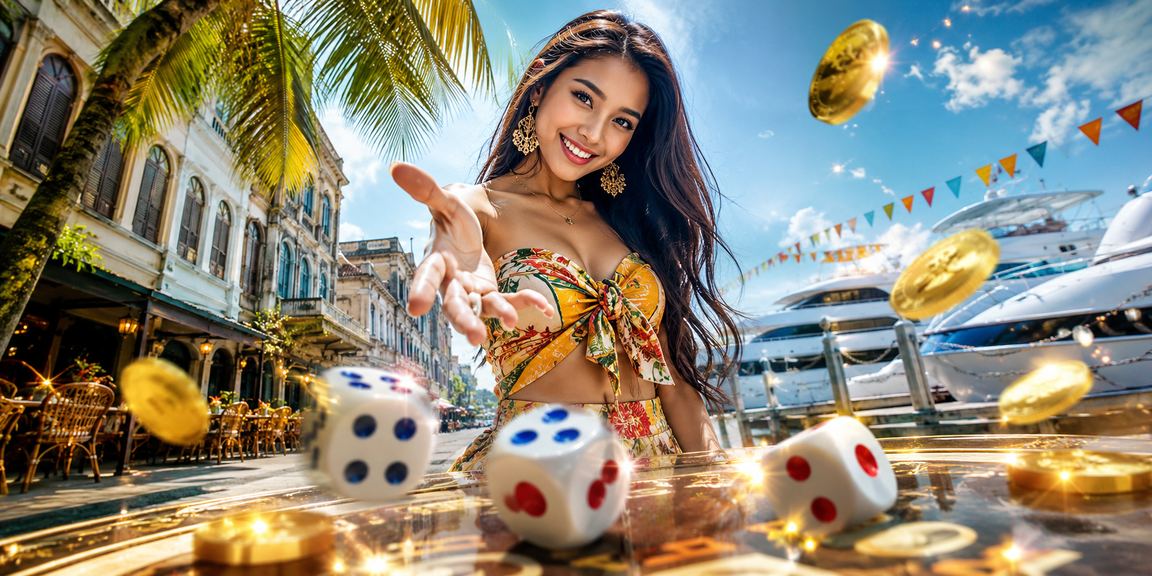 Suasana permainan dadu gaya Melayu di Ipoh dengan semangat hiburan tempatan