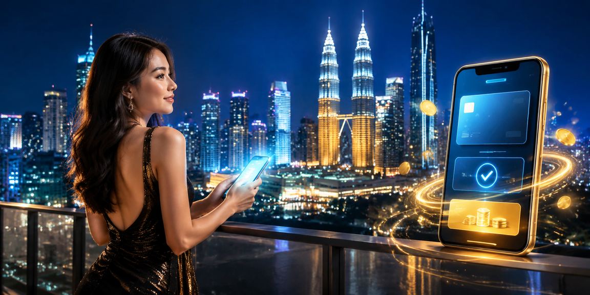 Pengguna Kuala Lumpur menikmati bonus cashback dalam suasana gaya Melayu yang moden