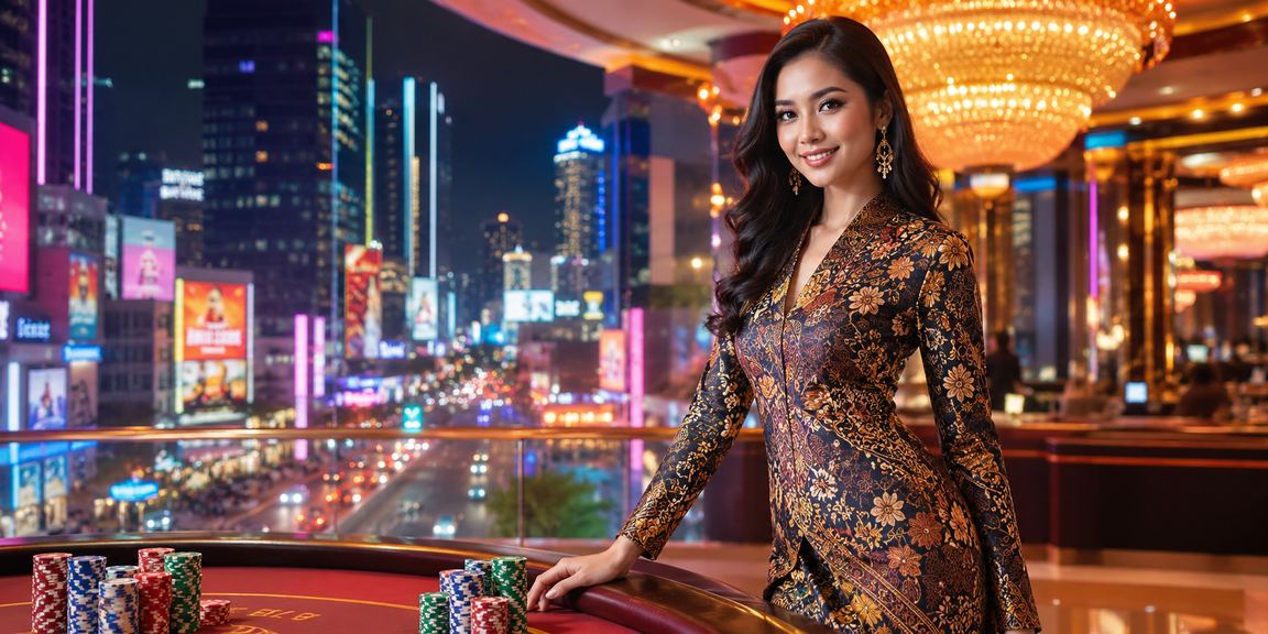 Suasana hiburan sukan di Kuala Lumpur dengan motif batik tempatan