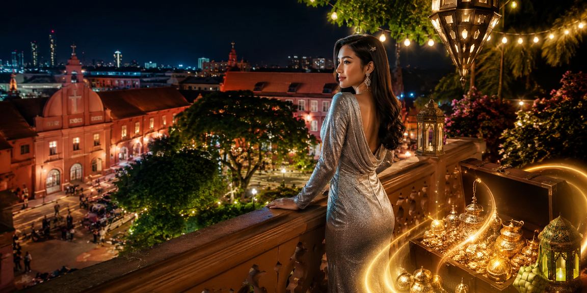 Suasana hiburan kasino Hari Raya di Melaka dengan platform 401