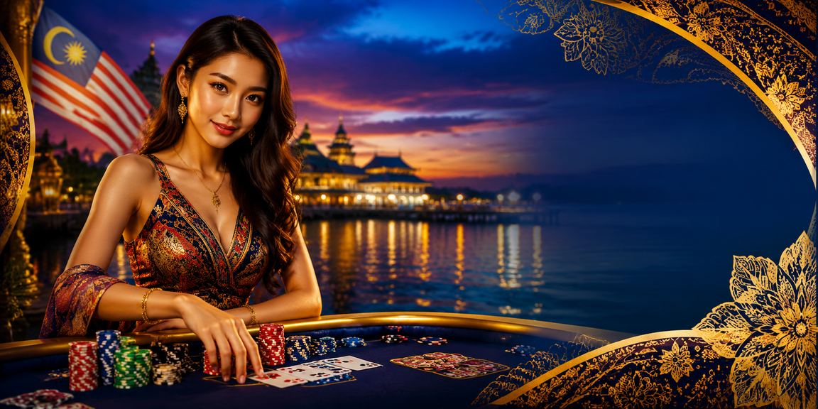 Permainan poker Malaysia dalam suasana batik tradisional yang elegan